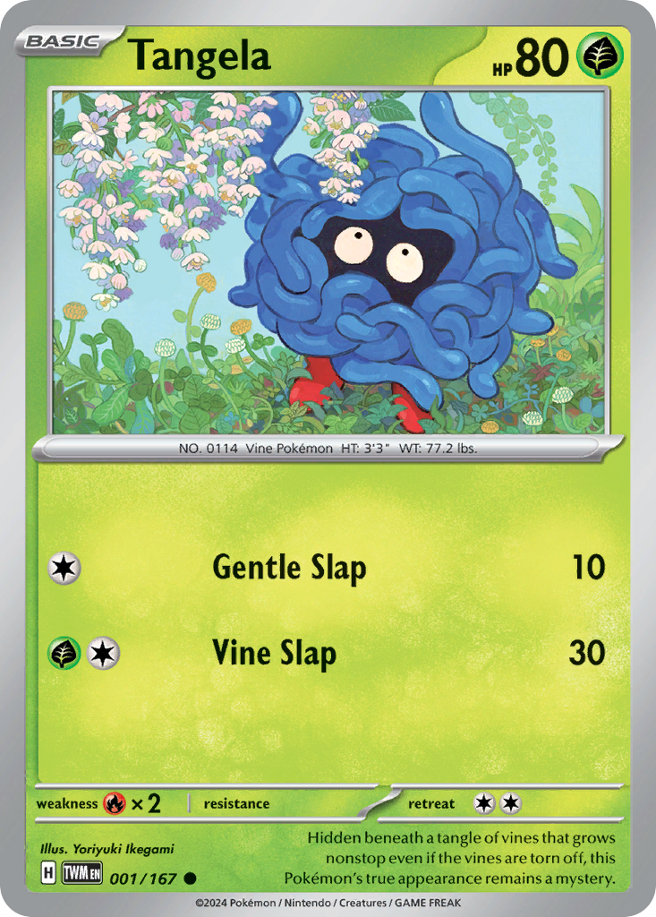 Tangela (1/167) - Twilight Masquerade (TWM)