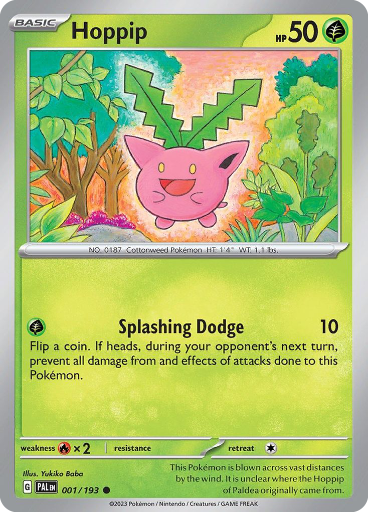 Hoppip (1/193) - [Reverse Holo] Paldea Evolved (PAL)