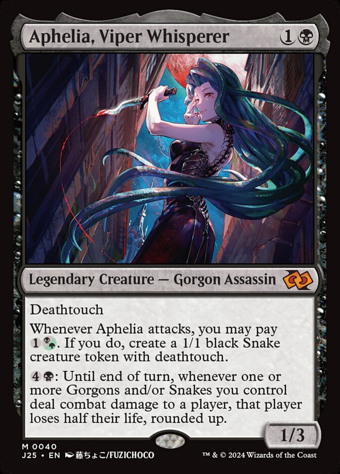 Aphelia, Viper Whisperer - Foundations Jumpstart (J25)