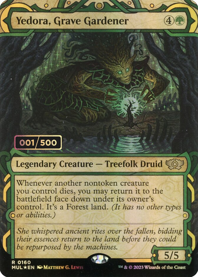 Yedora, Grave Gardener (160z) - Multiverse Legends (MUL)