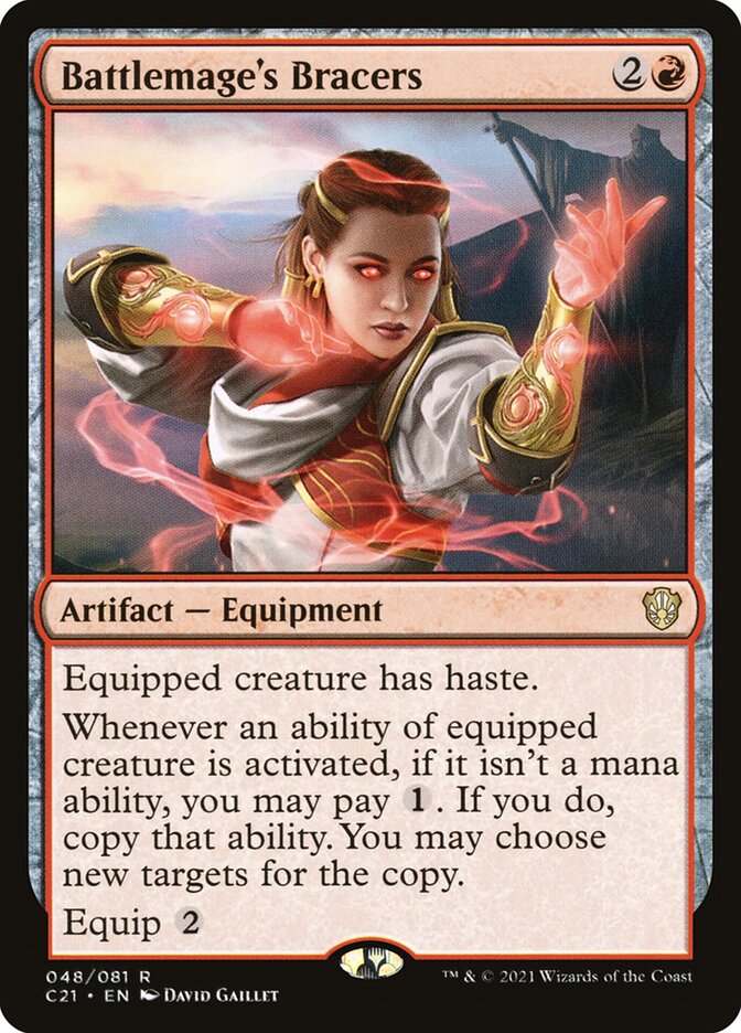 Battlemage's Bracers (48) - Commander 2021 (C21)
