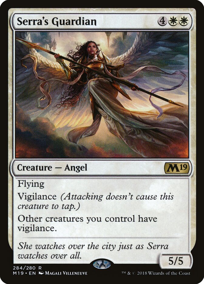 Serra's Guardian (284) - Core Set 2019 (M19)