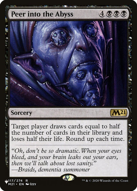 Peer into the Abyss (M21-117) - The List (PLST)
