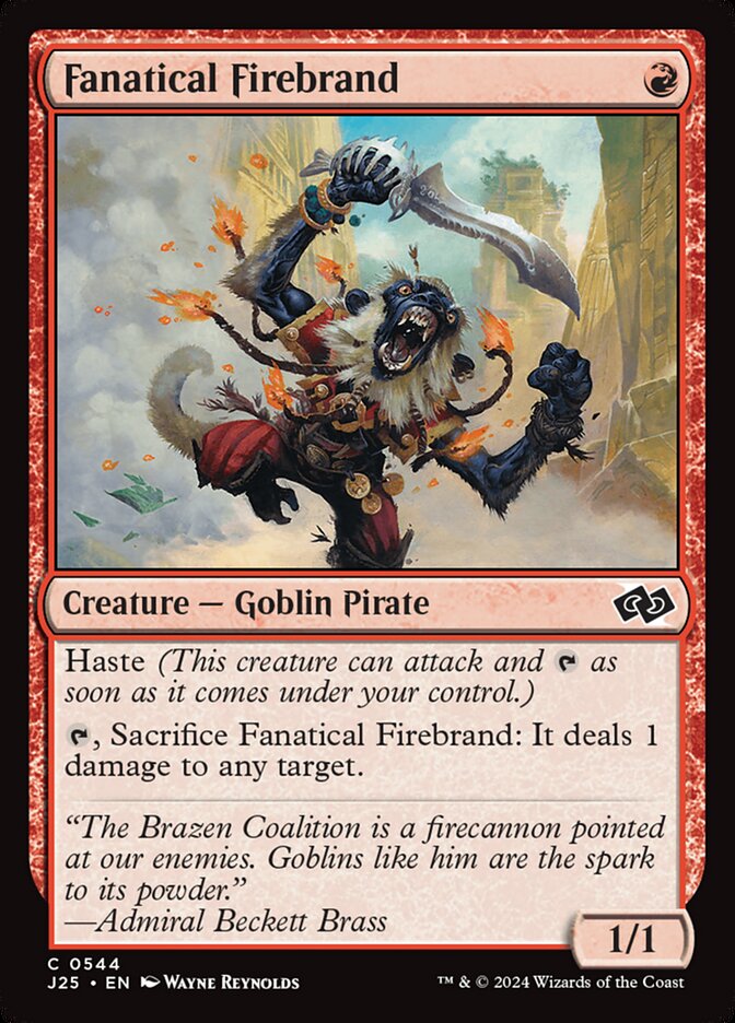 Fanatical Firebrand (544) - Foundations Jumpstart (J25)