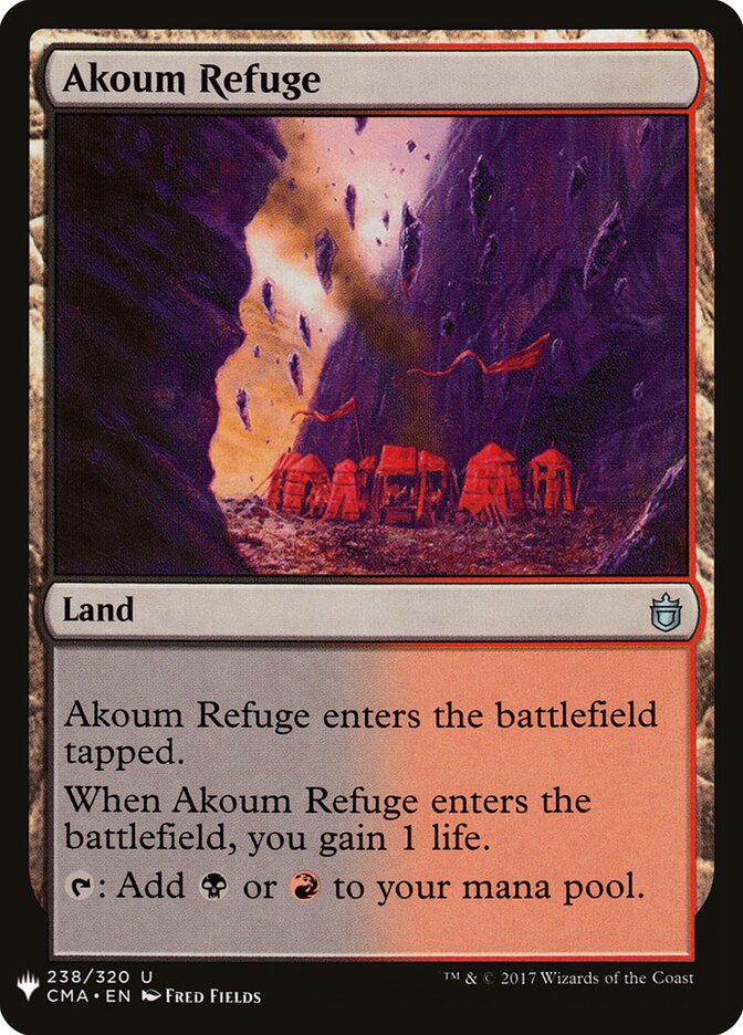 Akoum Refuge (CMA-238) - The List (PLST)