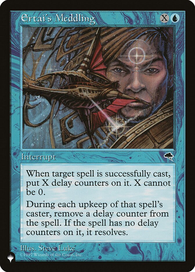 Ertai's Meddling (TMP-61) - The List (PLST)