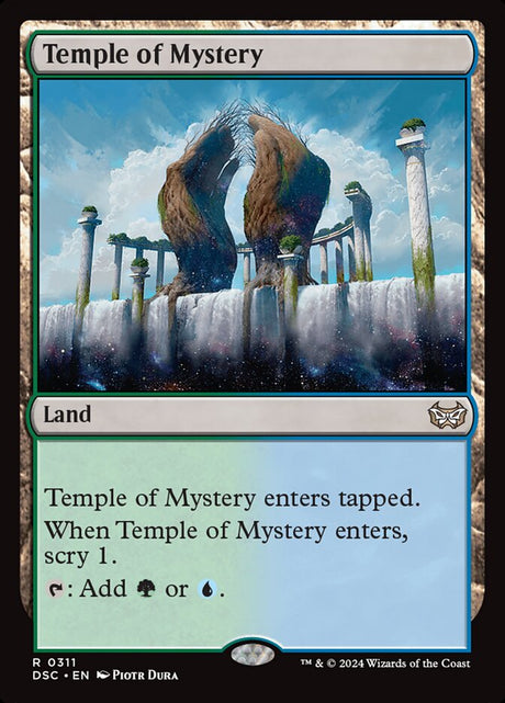 Temple of Mystery (311) - Duskmourn: House of Horror Commander (DSC)