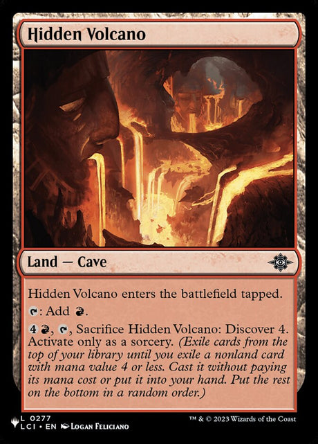 Hidden Volcano (LCI-277) - The List (PLST)