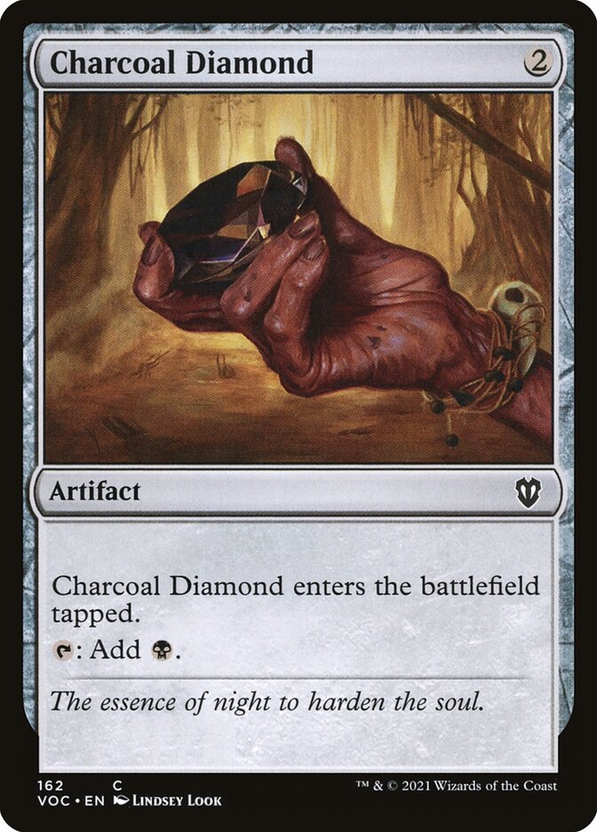 Charcoal Diamond (162) - Crimson Vow Commander (VOC)