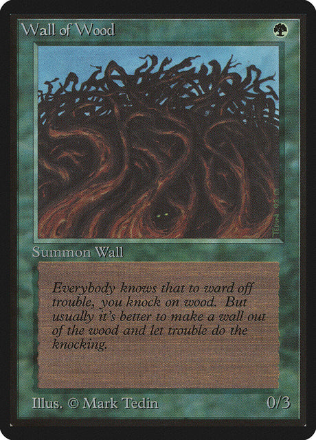 Wall of Wood (226) - Limited Edition Beta (LEB)
