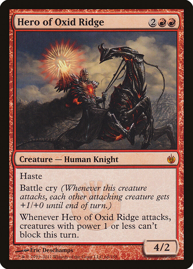 Hero of Oxid Ridge (66) - Mirrodin Besieged (MBS)