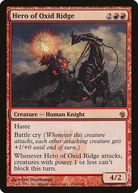 Hero of Oxid Ridge (66) - Mirrodin Besieged (MBS)
