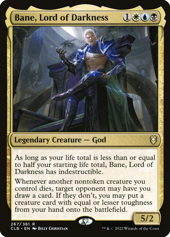 Bane, Lord of Darkness (267) - Commander Legends: Battle for Baldur's Gate (CLB)