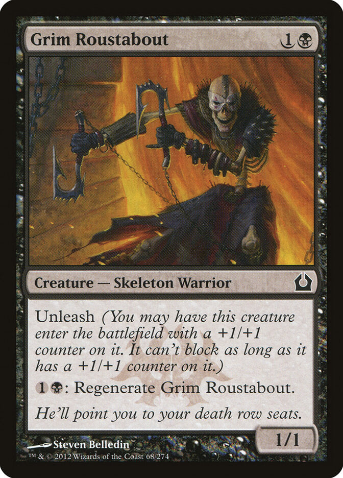 Grim Roustabout (68) - Return to Ravnica (RTR)