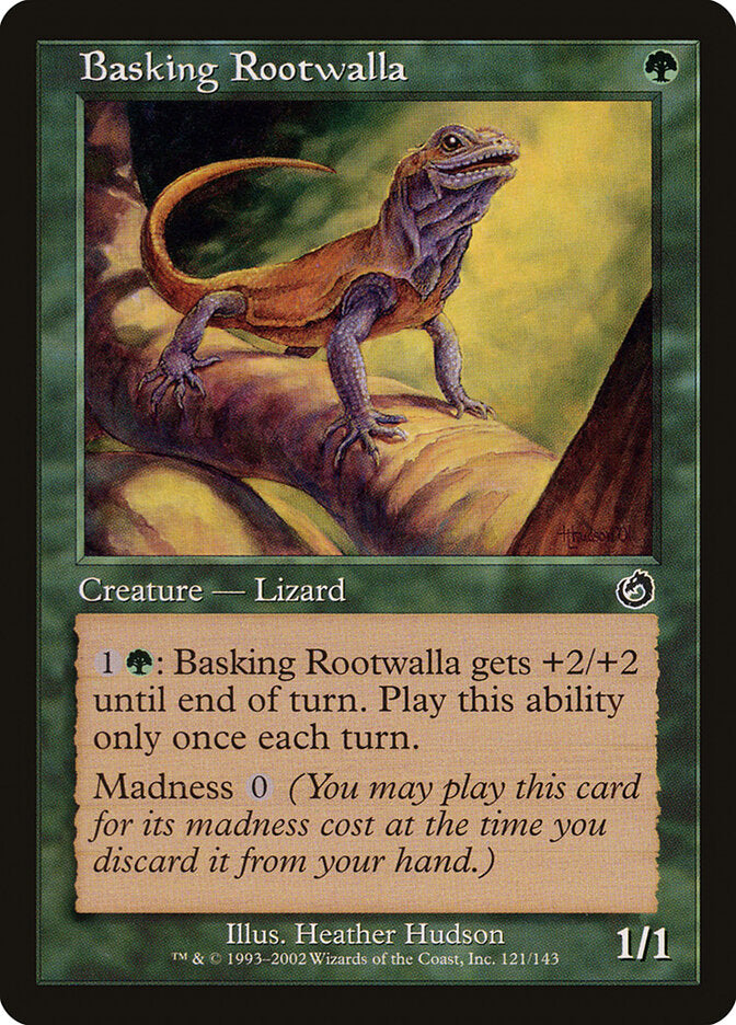 Basking Rootwalla (121) - Torment (TOR)