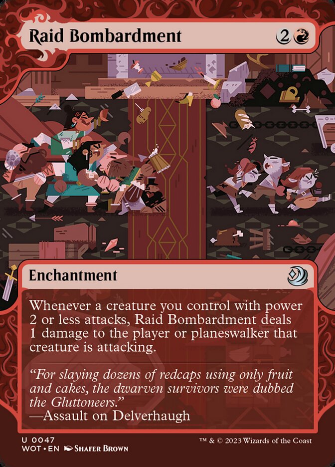 Raid Bombardment (47) - Wilds of Eldraine: Enchanting Tales (WOT)
