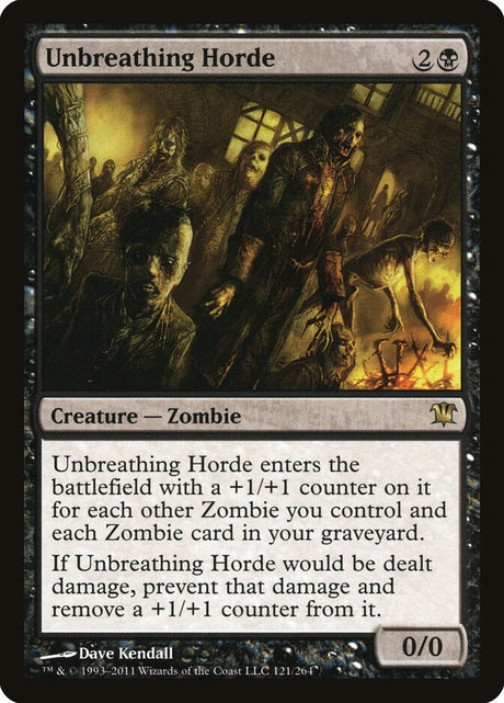 Unbreathing Horde (121) - Innistrad (ISD)