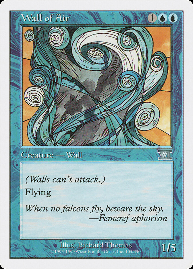 Wall of Air (105) - Classic Sixth Edition (6ED)