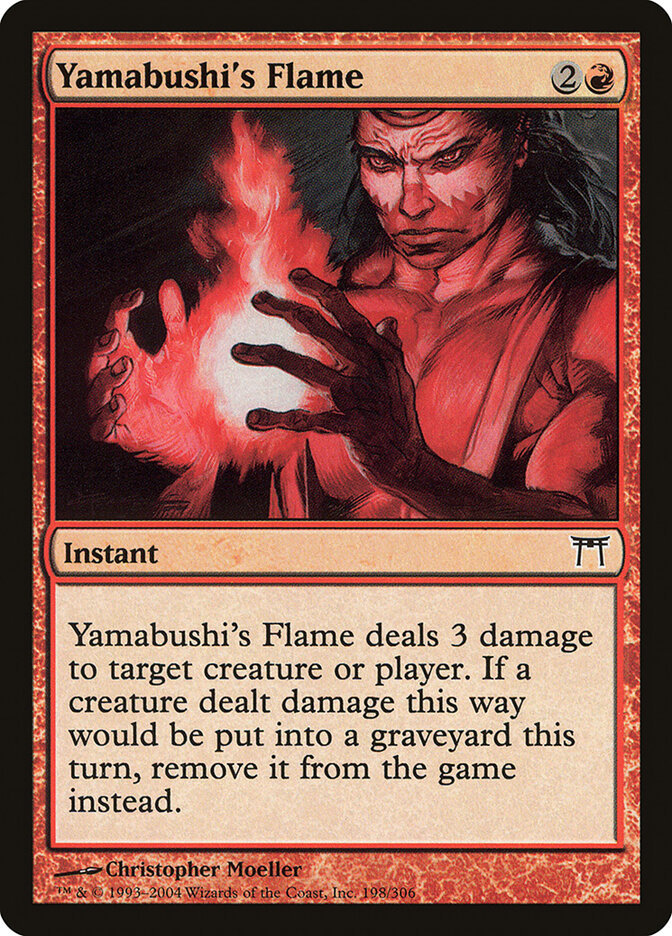 Yamabushi's Flame (198) - Champions of Kamigawa (CHK)