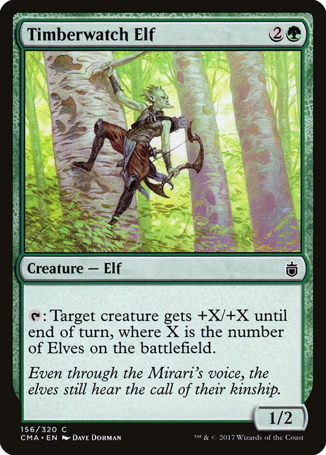 Timberwatch Elf (156) - Commander Anthology (CMA)