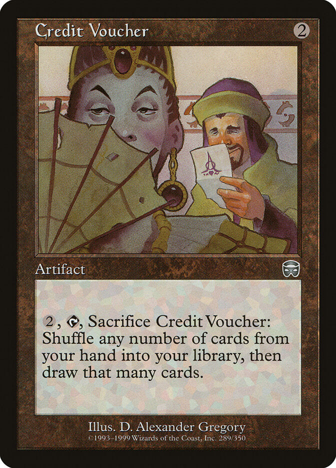 Credit Voucher (289) - Mercadian Masques (MMQ)
