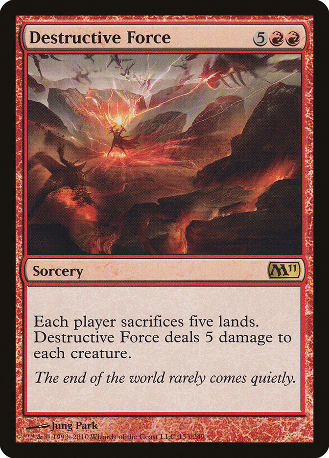 Destructive Force (133) - Magic 2011 (M11)