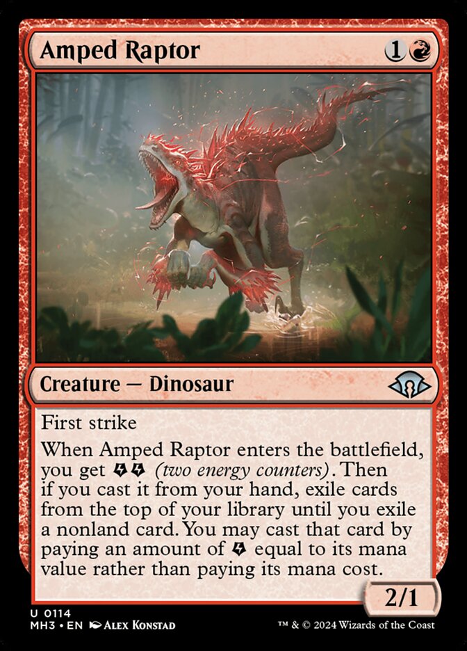 Amped Raptor (114) - Modern Horizons 3 (MH3)