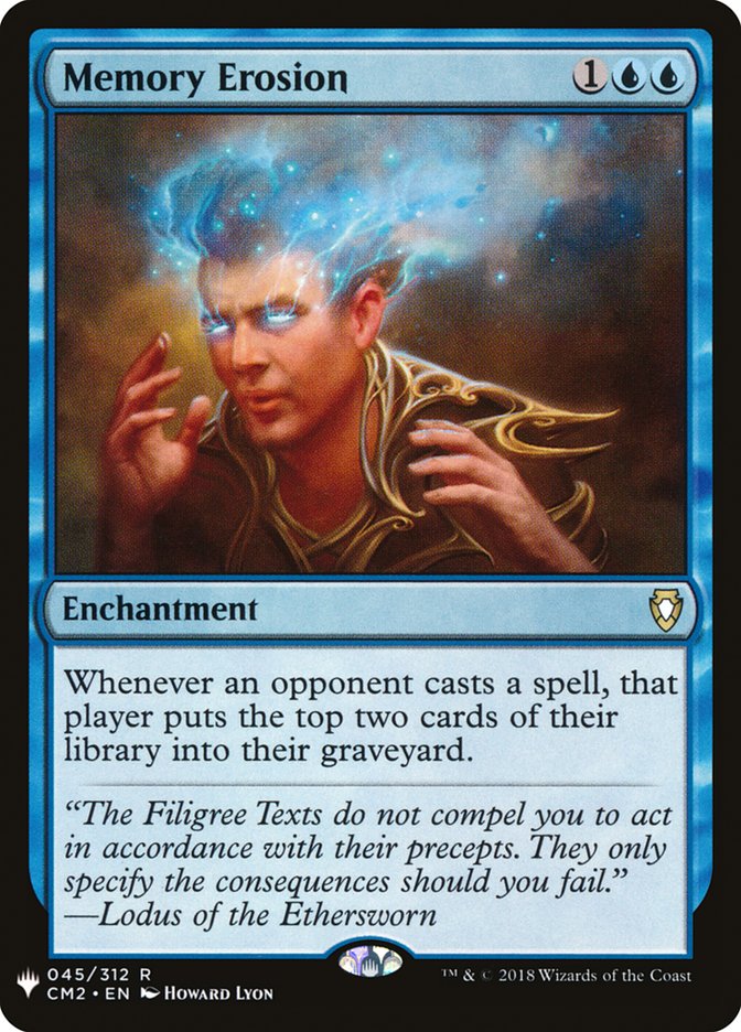 Memory Erosion - The List (PLST)