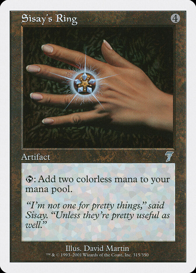Sisay's Ring (315) - Seventh Edition (7ED)