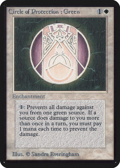 Circle of Protection: Green (11) - Limited Edition Alpha (LEA)
