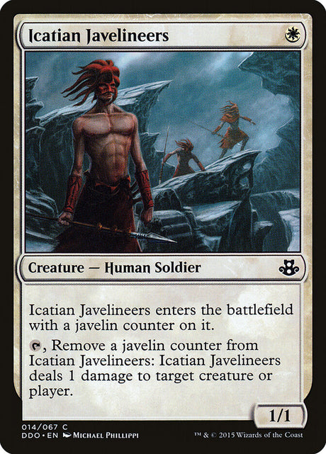 Icatian Javelineers (14) - Duel Decks: Elspeth vs. Kiora (DDO)