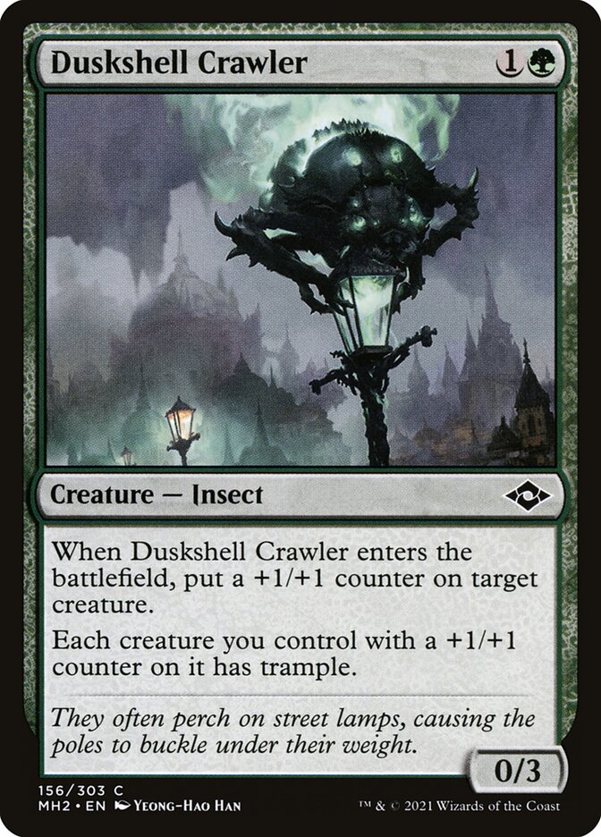 Duskshell Crawler (156) - Modern Horizons 2 (MH2)