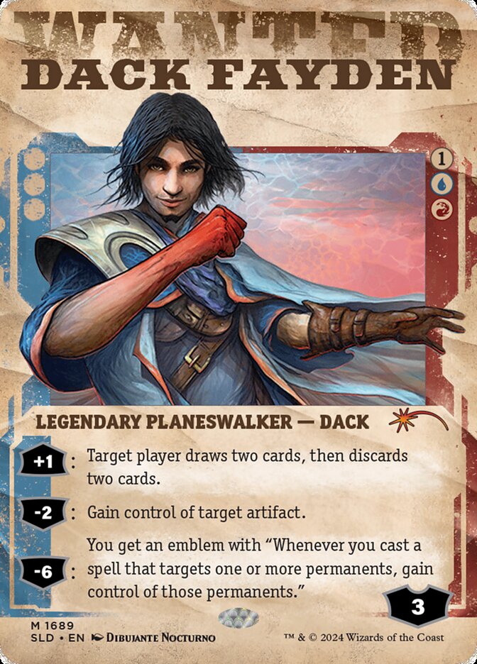 Dack Fayden (1689) - Secret Lair Drop (SLD)