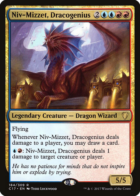 Niv-Mizzet, Dracogenius (184) - Commander 2017 (C17)