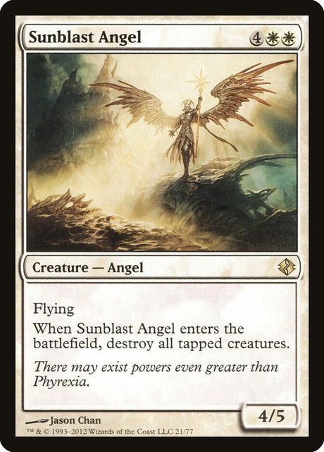 Sunblast Angel (21) - Duel Decks: Venser vs. Koth (DDI)