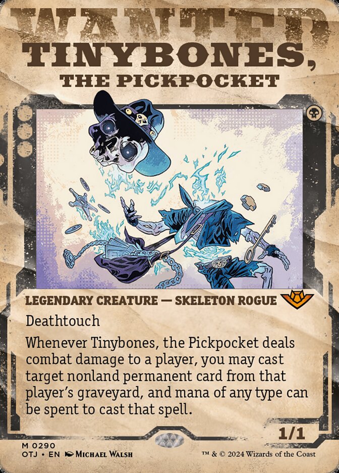 Tinybones, the Pickpocket - [Foil, Showcase] Outlaws of Thunder Junction (OTJ)