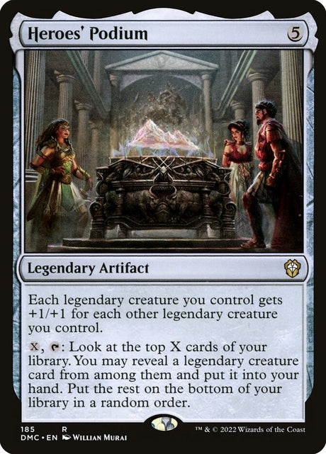 Heroes' Podium (185) - Dominaria United Commander (DMC)