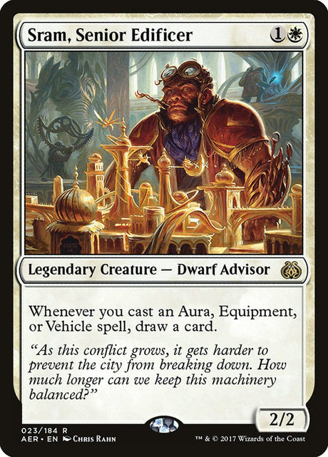 Sram, Senior Edificer (23) - Aether Revolt (AER)
