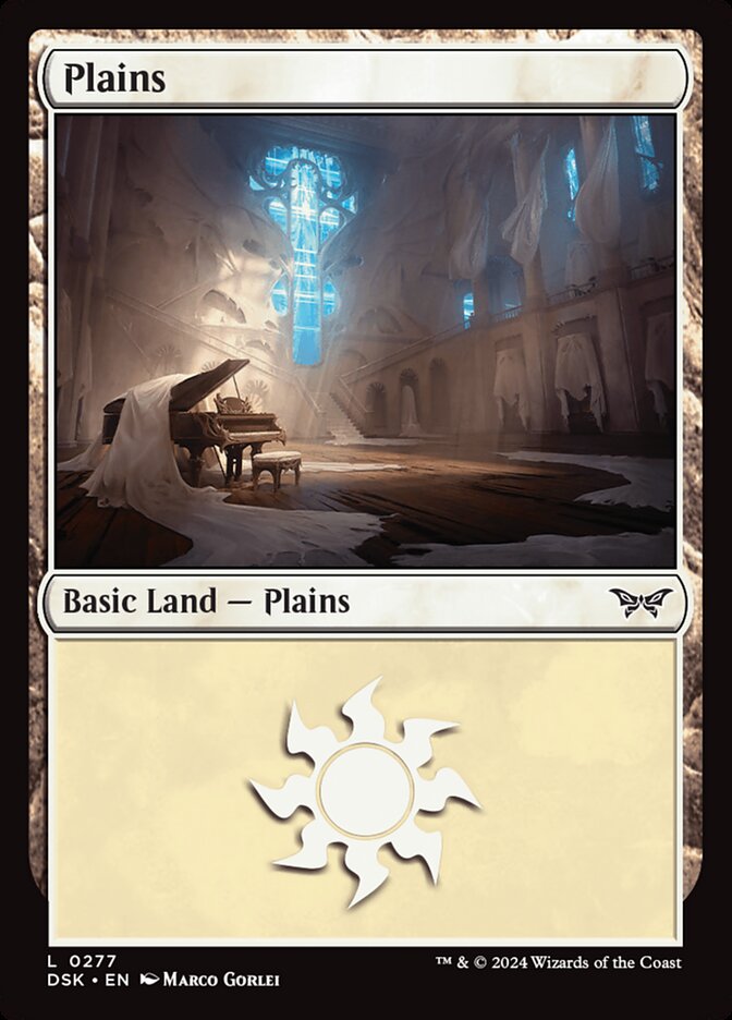 Plains (277) - [Foil] Duskmourn: House of Horror (DSK)