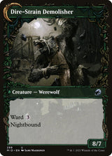 Burly Breaker // Dire-Strain Demolisher (299) - Innistrad: Midnight Hunt (MID)