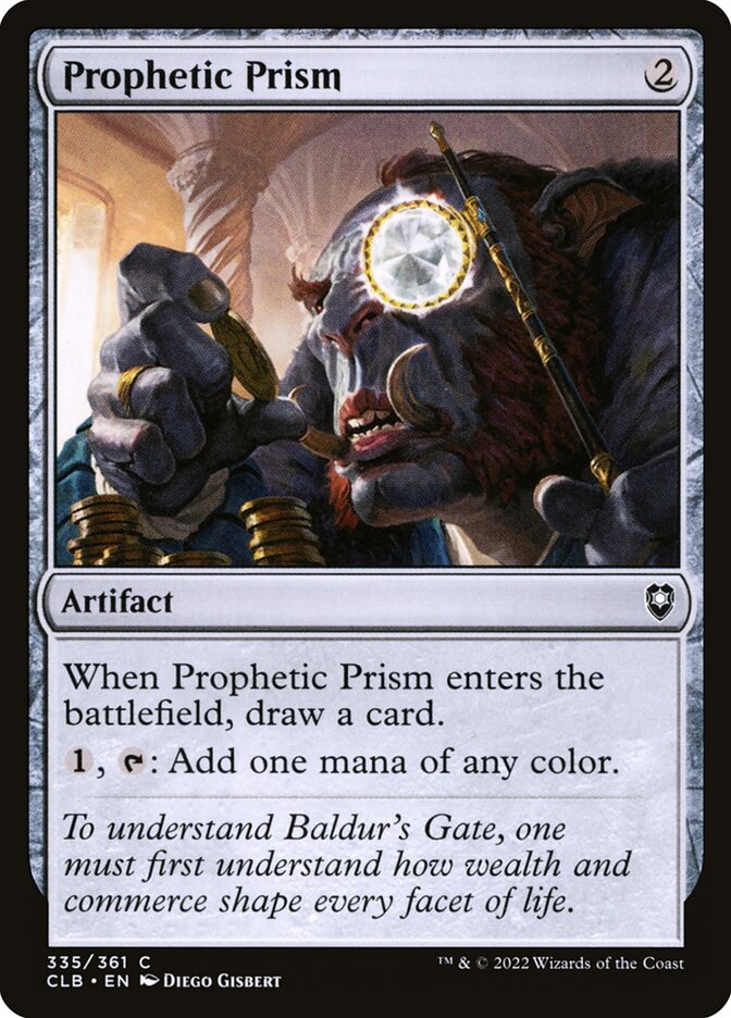 Prophetic Prism (335) - Commander Legends: Battle for Baldur's Gate (CLB)