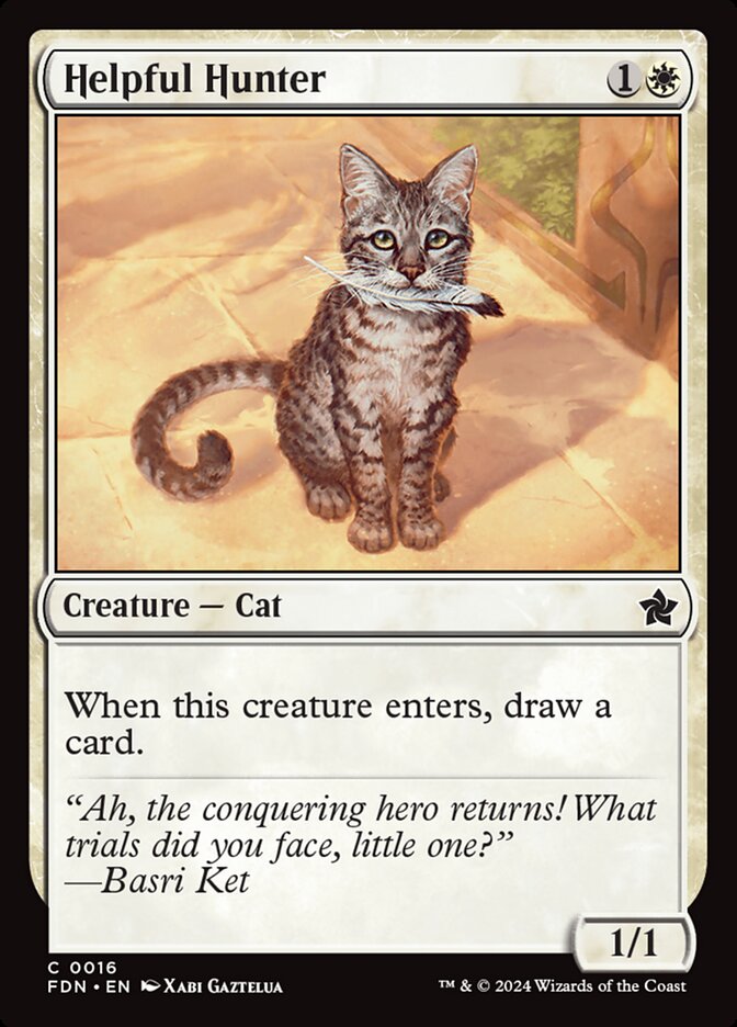 Helpful Hunter (16) - Foundations (FDN)