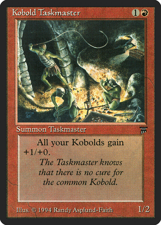 Kobold Taskmaster (156) - Legends (LEG)