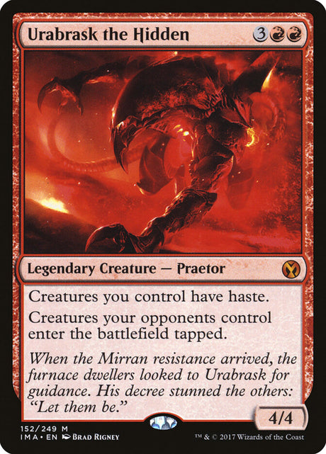 Urabrask the Hidden (152) - Iconic Masters (IMA)