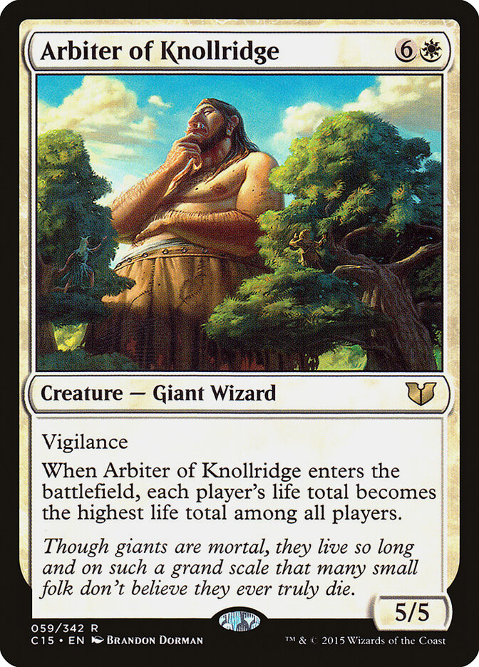 Arbiter of Knollridge (59) - Commander 2015 (C15)