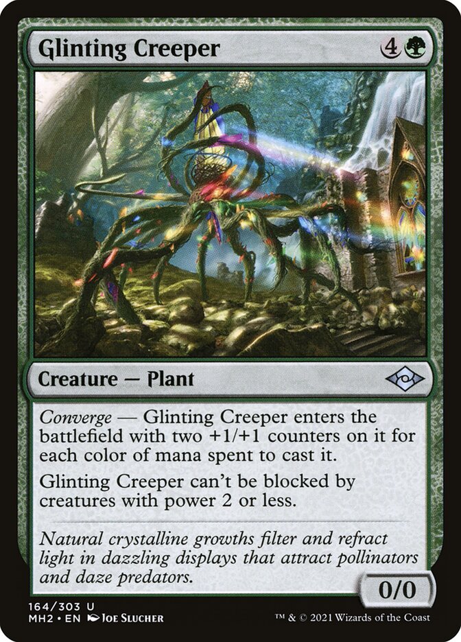 Glinting Creeper (164) - Modern Horizons 2 (MH2)