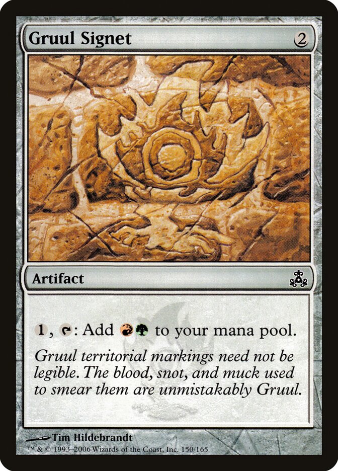 Gruul Signet (150) - Guildpact (GPT)