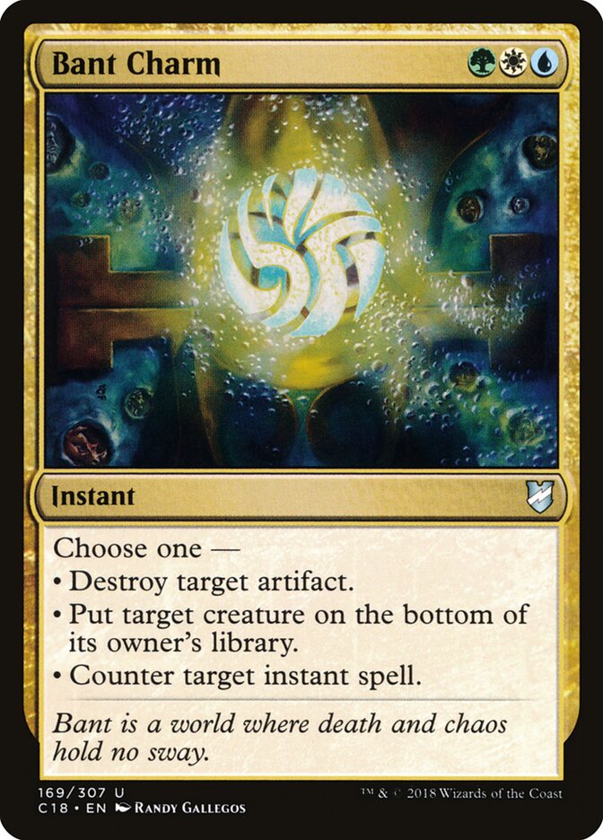 Bant Charm (169) - Commander 2018 (C18)