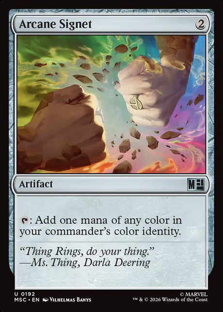Arcane Signet (192) - Marvel Super Heroes Commander (MSC)