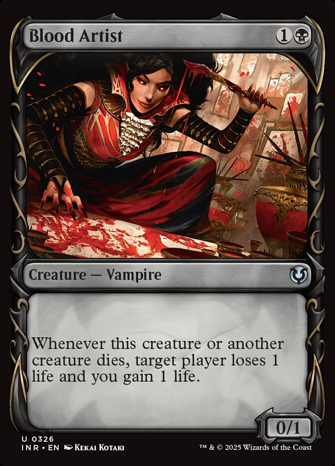 Blood Artist - [Foil, Showcase] Innistrad Remastered (INR)